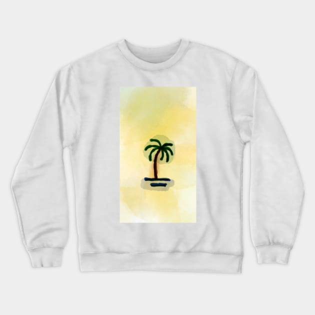 Beach Crewneck Sweatshirt by neetaujla